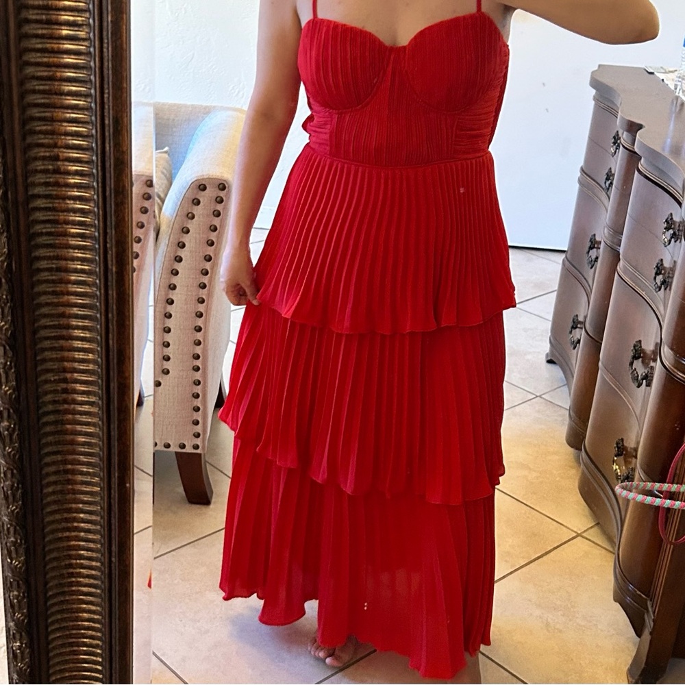 Lulus Maxi Strapless Dress